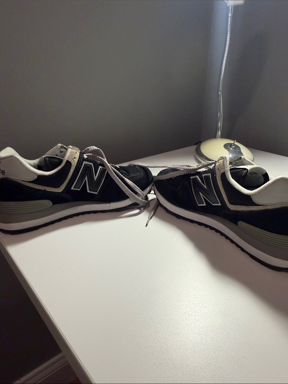 New Balance 574 Core Classic BlackWomen’s Size 7 - Picture 6 of 9